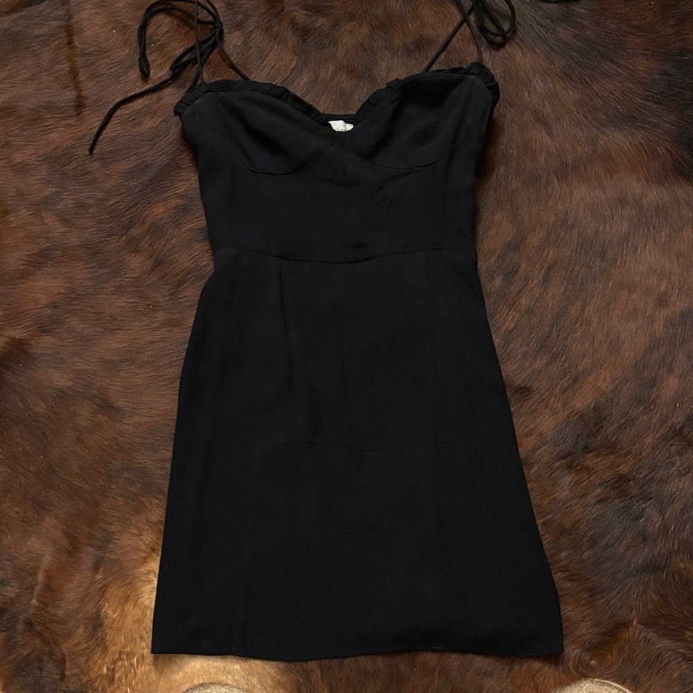 Wilfred Black Mini Dress